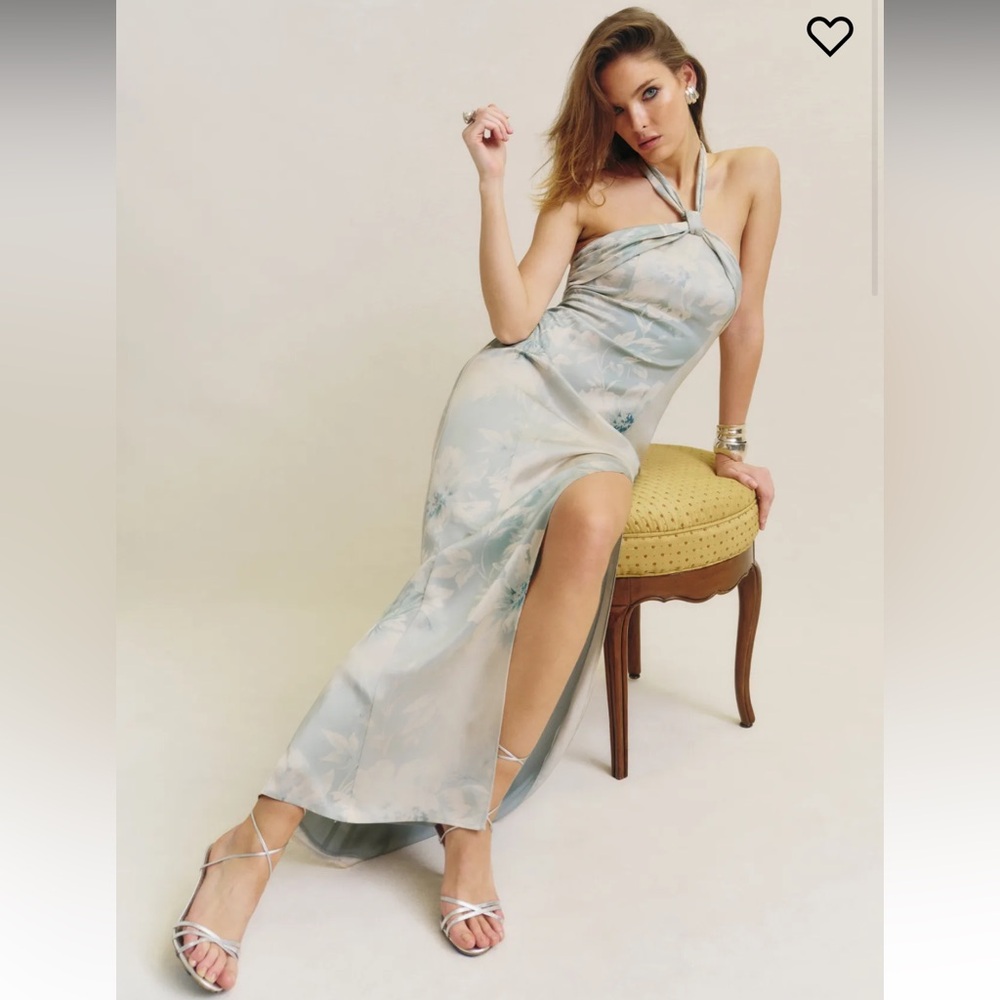 Reformation Kavi Satin Dress Size 6 NWT